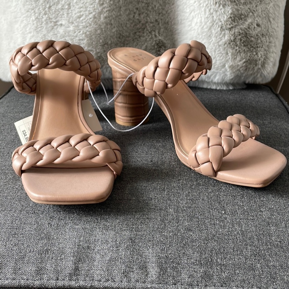 A New Day Braided heels